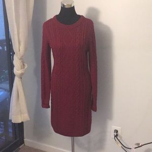 Cable knit Sweater dress